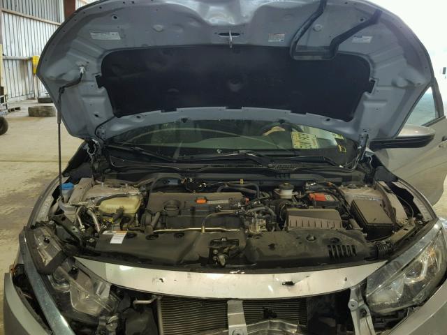 2HGFC4B05GH306608 - 2016 HONDA CIVIC LX Plata foto 7