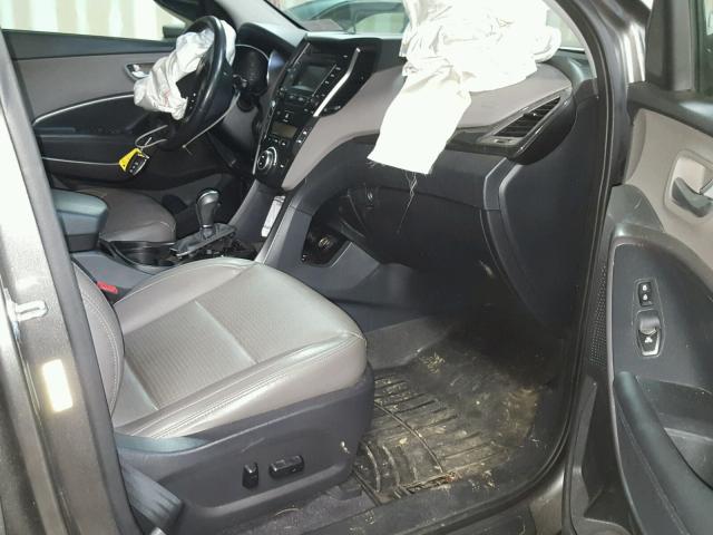 5XYZUDLB2FG270253 - 2015 HYUNDAI SANTA FE S GRAY photo 5