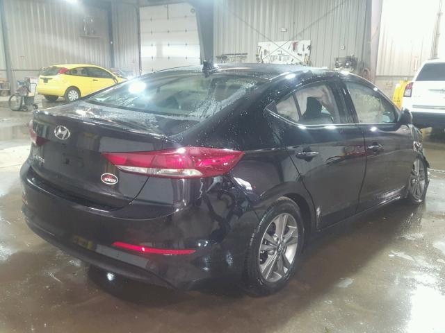 5NPD84LF2JH262575 - 2018 HYUNDAI ELANTRA SE BLACK photo 4