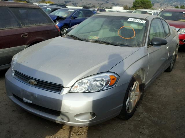 2G1WK15K079206979 - 2007 CHEVROLET MONTE CARL SILVER photo 2