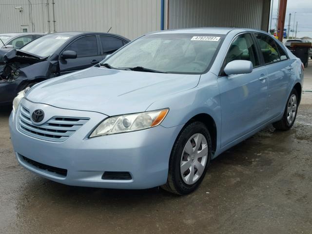 4T1BE46K59U829884 - 2009 TOYOTA CAMRY BASE BLUE photo 2