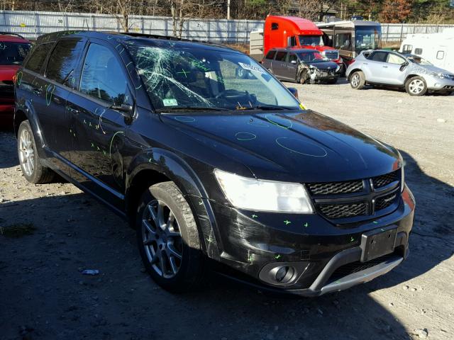 3C4PDDEG2DT600124 - 2013 DODGE JOURNEY R/ BLACK photo 1