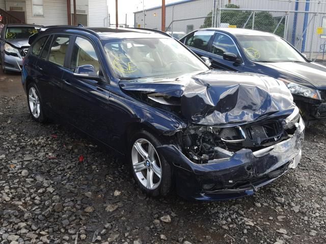 WBA3K5C59EK300284 - 2014 BMW 328 D BLUE photo 1