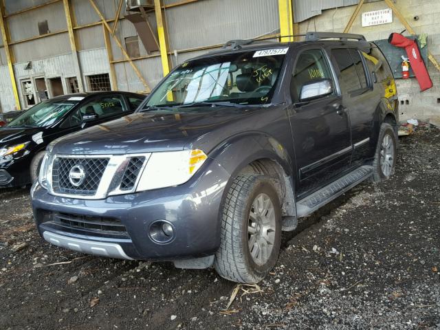 5N1AR1NN4CC620613 - 2012 NISSAN PATHFINDER GRAY photo 2