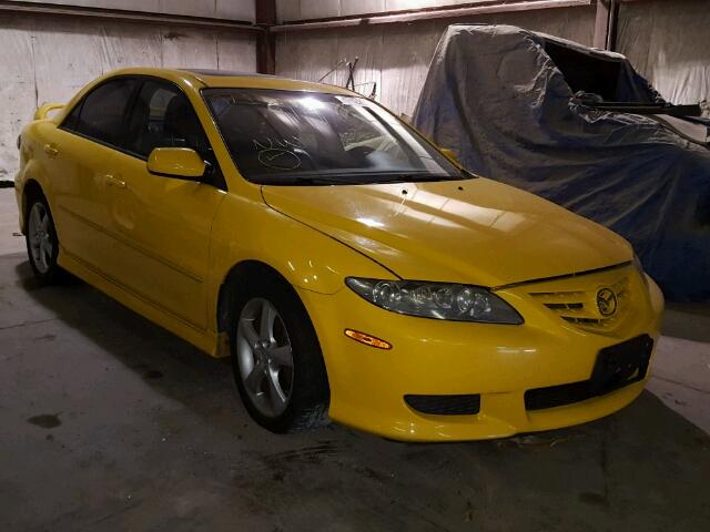 1YVHP80C735M11419 - 2003 MAZDA 6 I YELLOW photo 1