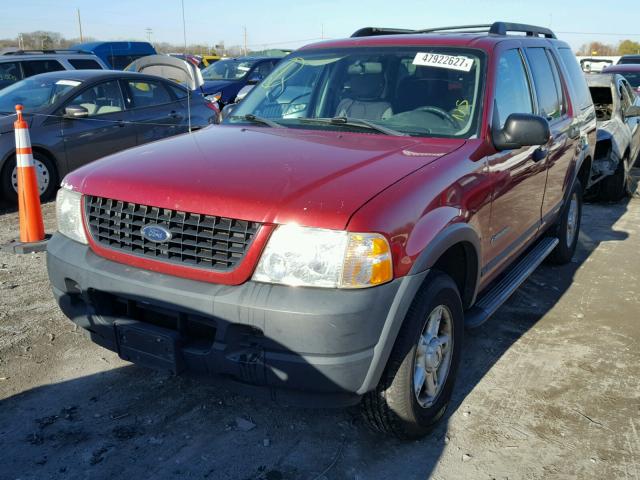 1FMZU72K45ZA42060 - 2005 FORD EXPLORER X RED photo 2