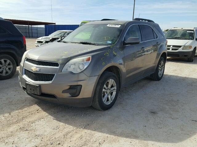 2CNALDEC2B6433217 - 2011 CHEVROLET EQUINOX LT GRAY photo 2