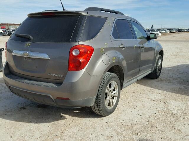 2CNALDEC2B6433217 - 2011 CHEVROLET EQUINOX LT GRAY photo 4