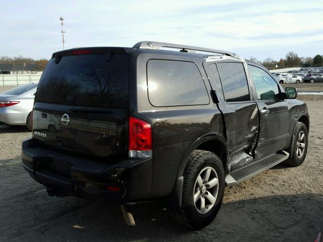 5N1AA0NC3CN621904 - 2012 NISSAN ARMADA SV BROWN photo 4