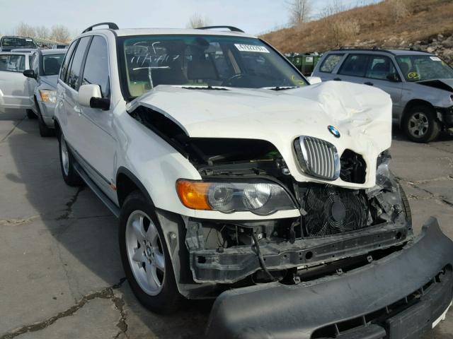 WBAFB33541LH23850 - 2001 BMW X5 4.4I WHITE photo 1