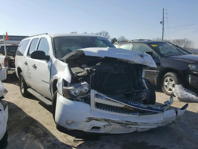 1GNSC5E01CR156920 - 2012 CHEVROLET SUBURBAN C WHITE photo 1