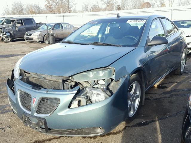 1G2ZH57N994109677 - 2009 PONTIAC G6 GT BLUE photo 2