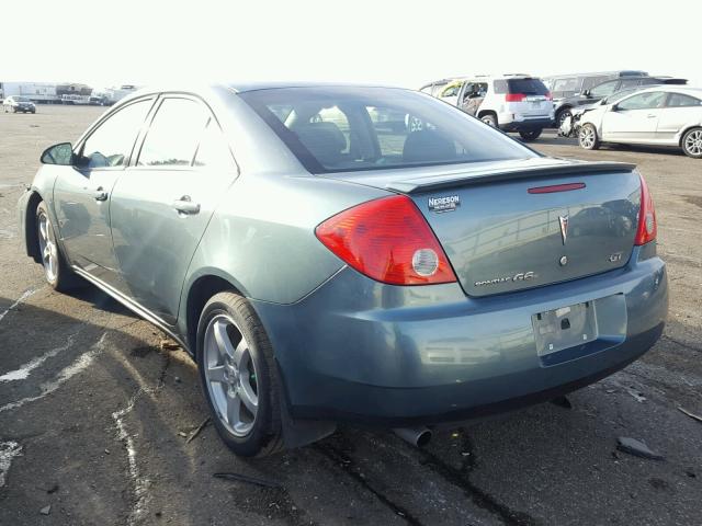 1G2ZH57N994109677 - 2009 PONTIAC G6 GT BLUE photo 3