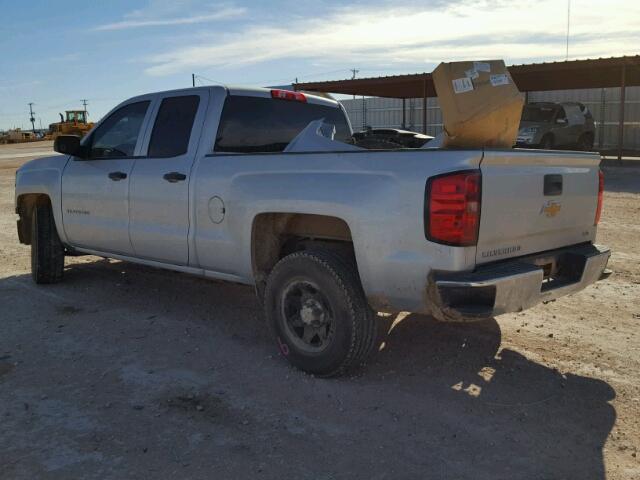 1GCRCPEH5EZ326871 - 2014 CHEVROLET SILVERADO SILVER photo 3