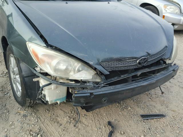 JTDBF32K430145988 - 2003 TOYOTA CAMRY LE GREEN photo 9