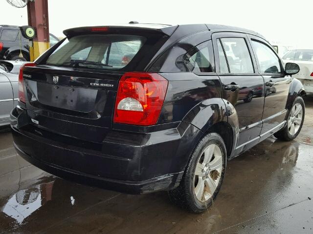 1B3CB3HAXBD172071 - 2011 DODGE CALIBER MA BLACK photo 4