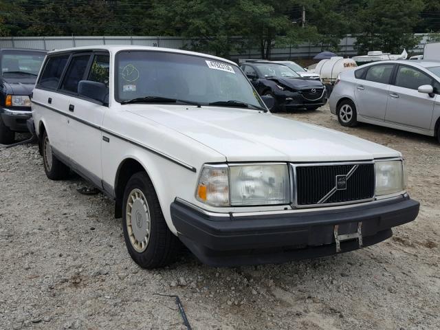 YV1AA8853M1892254 - 1991 VOLVO 240 BASE WHITE photo 1