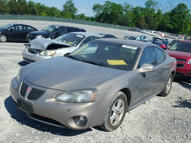 2G2WP552X61246603 - 2006 PONTIAC GRAND PRIX BROWN photo 2