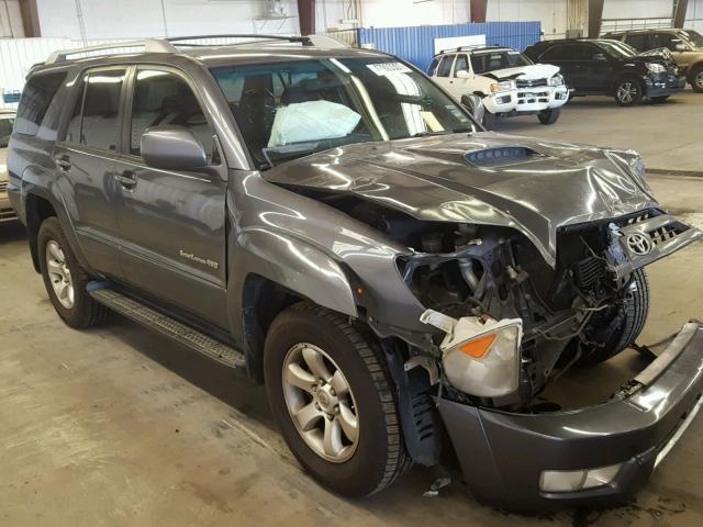 JTEBT14R240036904 - 2004 TOYOTA 4RUNNER SR GRAY photo 1