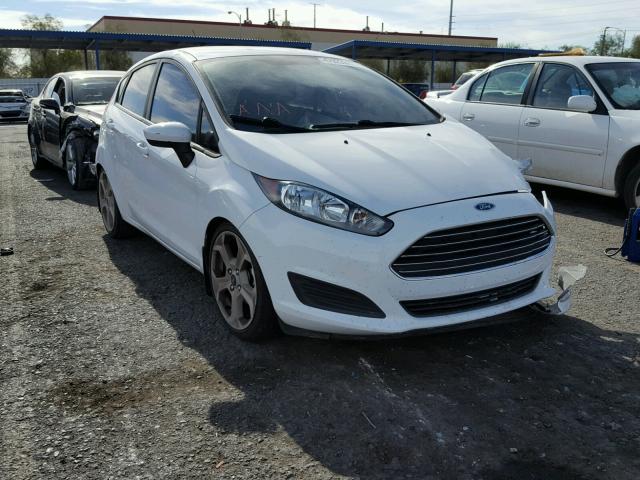 3FADP4TJ4EM212337 - 2014 FORD FIESTA S WHITE photo 1