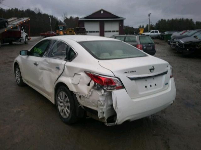 1N4AL3AP1EC145441 - 2014 NISSAN ALTIMA 2.5 WHITE photo 3