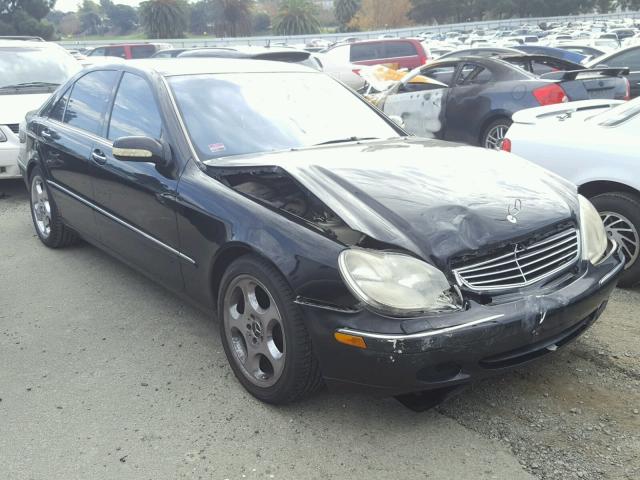 WDBNG75J92A283036 - 2002 MERCEDES-BENZ S 500 BLACK photo 1