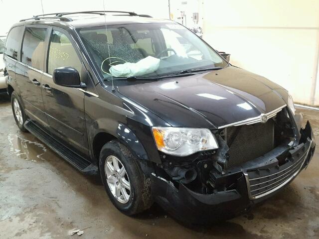 2A8HR54P18R776497 - 2008 CHRYSLER TOWN & COU BLACK photo 1