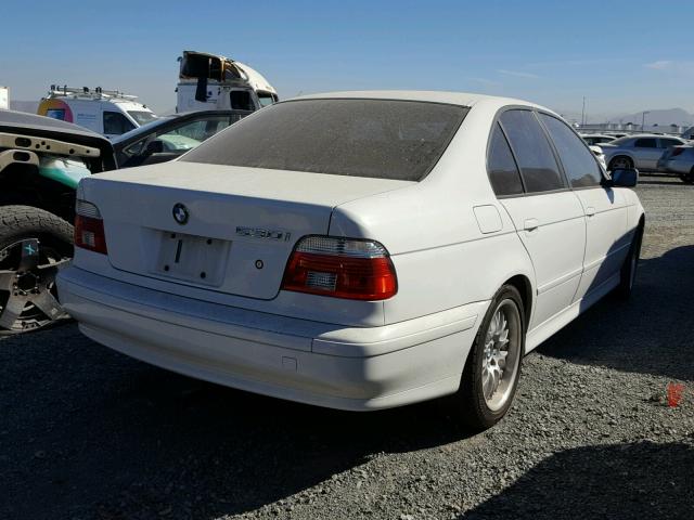 WBADT63442CH90396 - 2002 BMW 530 I AUTO WHITE photo 4