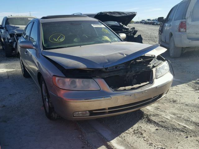 KMHFC46F76A089889 - 2006 HYUNDAI AZERA SE TAN photo 1