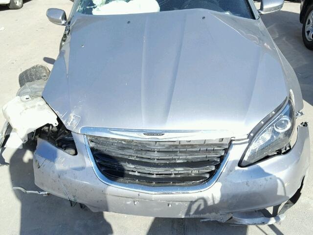 1C3CCBBB6DN539038 - 2013 CHRYSLER 200 TOURIN SILVER photo 7