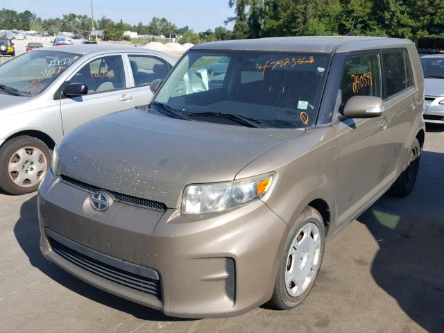 JTLZE4FE4B1123742 - 2011 TOYOTA SCION XB Marrón foto 2