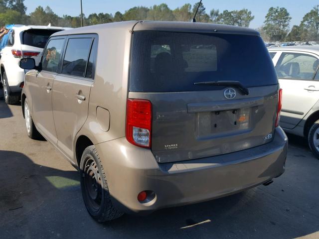 JTLZE4FE4B1123742 - 2011 TOYOTA SCION XB Marrón foto 3
