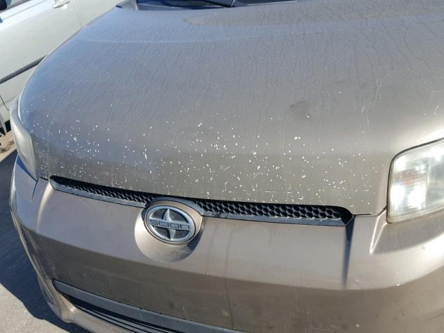 JTLZE4FE4B1123742 - 2011 TOYOTA SCION XB Marrón foto 9