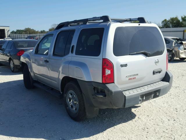 5N1AN08U46C560216 - 2006 NISSAN XTERRA OFF SILVER photo 3