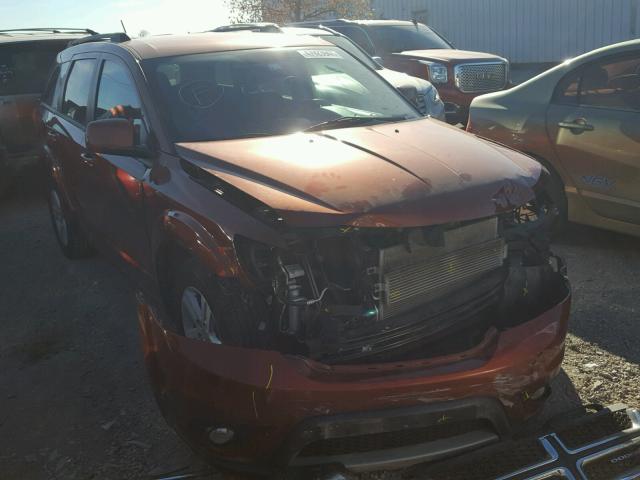 3C4PDCBB9CT342024 - 2012 DODGE JOURNEY SX ORANGE photo 1