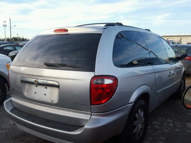 2A4GP54L77R213601 - 2007 CHRYSLER TOWN & COU SILVER photo 4