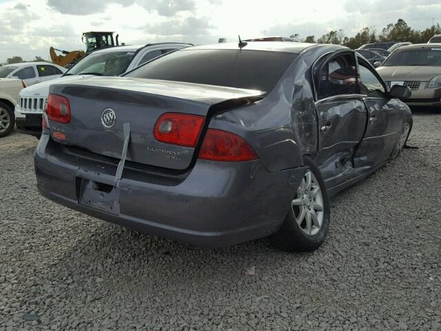 1G4HD57268U115312 - 2008 BUICK LUCERNE CX GRAY photo 4