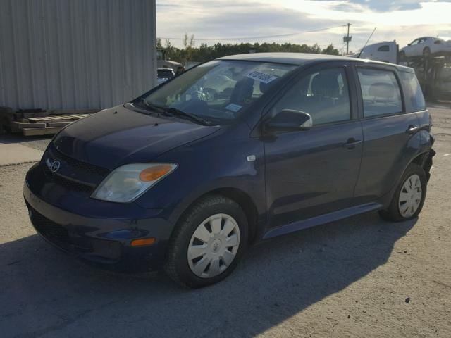 JTKKT624760168366 - 2006 TOYOTA SCION XA BLUE photo 2