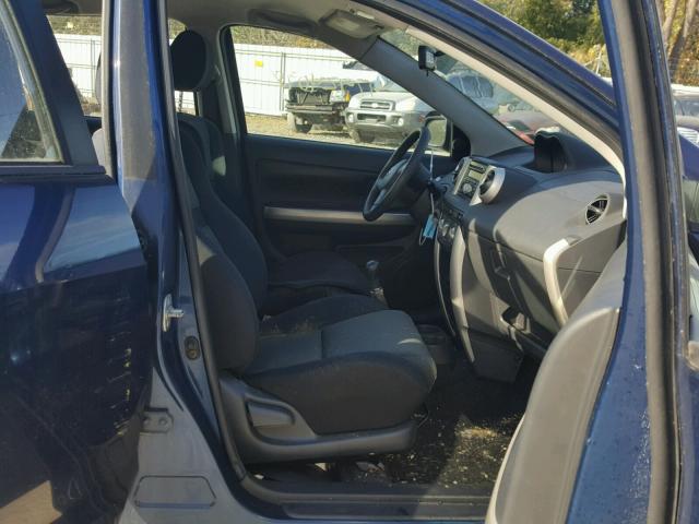 JTKKT624760168366 - 2006 TOYOTA SCION XA BLUE photo 5