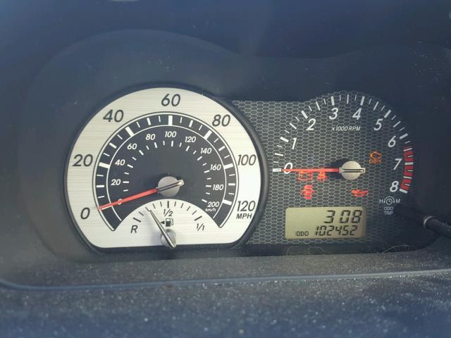 JTKKT624760168366 - 2006 TOYOTA SCION XA BLUE photo 8