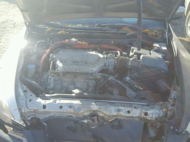 JHMCN36435C016854 - 2005 HONDA ACCORD HYB TAN photo 7