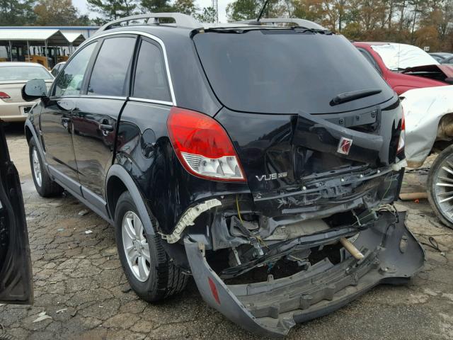 3GSCL33P78S505055 - 2008 SATURN VUE XE BLACK photo 3