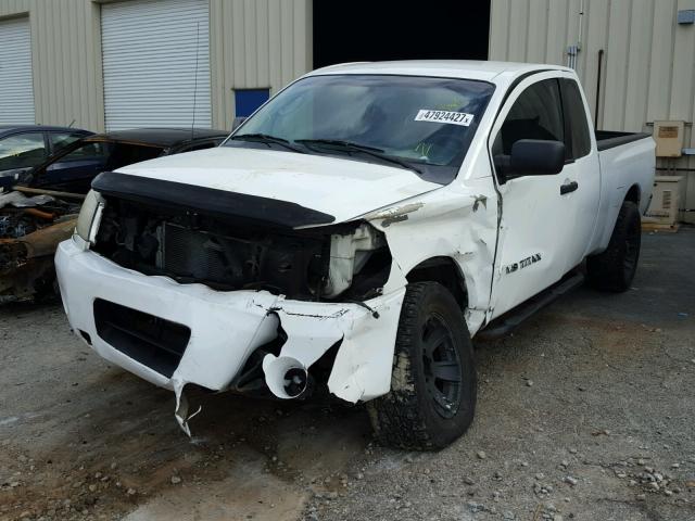 1N6BA06BX6N552175 - 2006 NISSAN TITAN XE WHITE photo 2