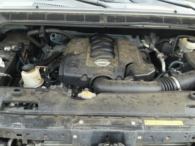 1N6BA06BX6N552175 - 2006 NISSAN TITAN XE WHITE photo 7