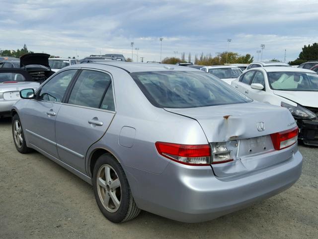 JHMCM568X4C027852 - 2004 HONDA ACCORD EX SILVER photo 3