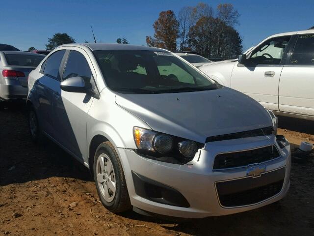 1G1JA5SHXE4238576 - 2014 CHEVROLET SONIC LS SILVER photo 1