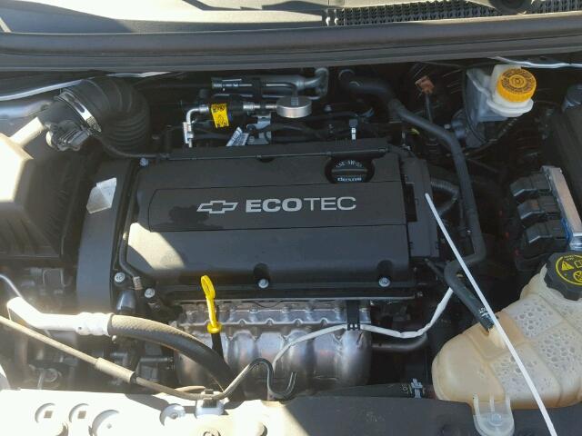 1G1JA5SHXE4238576 - 2014 CHEVROLET SONIC LS Gümüş foto 7