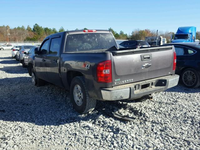 3GCPKSE39BG237172 - 2011 CHEVROLET SILVERADO GRAY photo 3