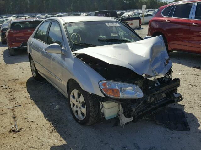 KNAFE121375410437 - 2007 KIA SPECTRA EX SILVER photo 1