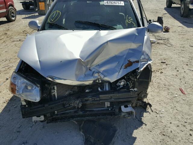 KNAFE121375410437 - 2007 KIA SPECTRA EX SILVER photo 9